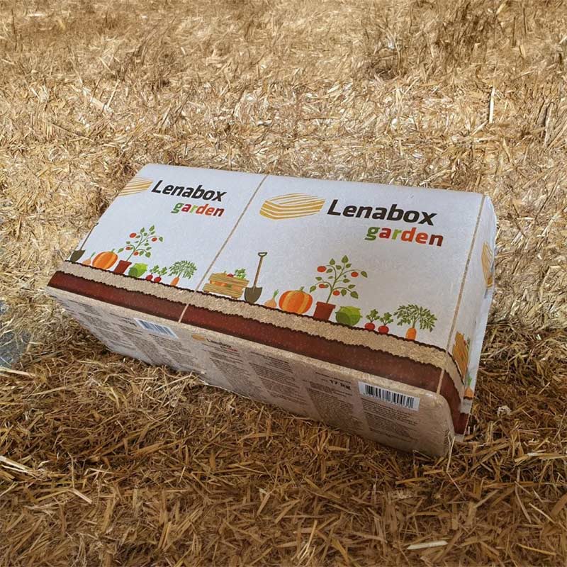 Lenabox Garden slama pakiranje 17 kg